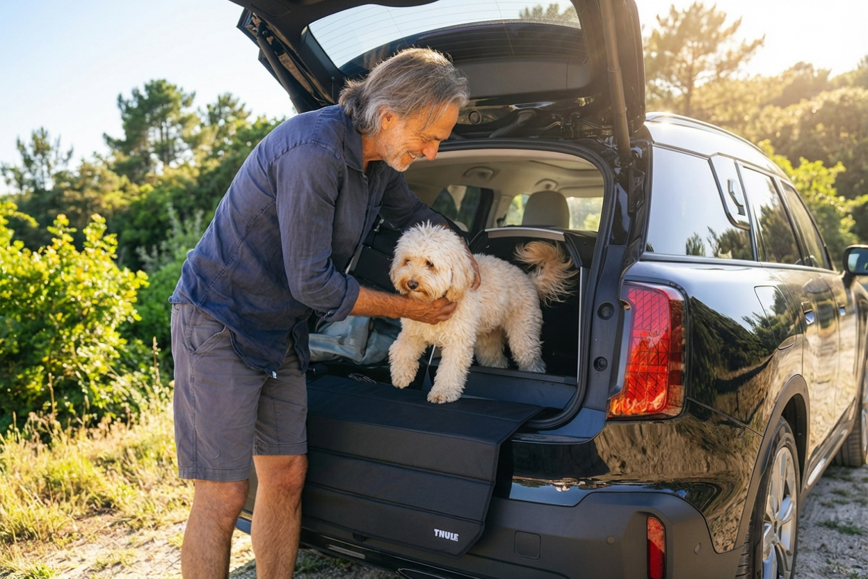 Trasportino per Baule con gradino