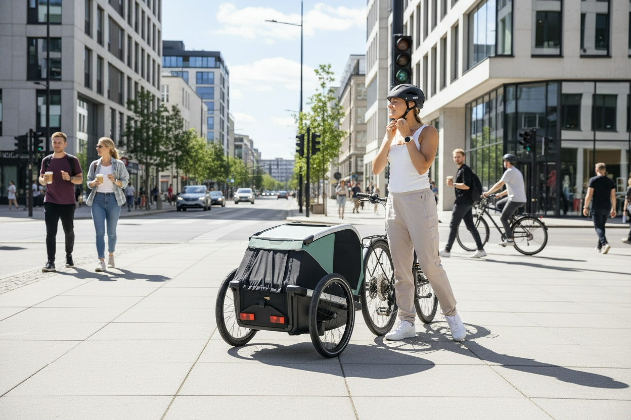 Trasportino per bici