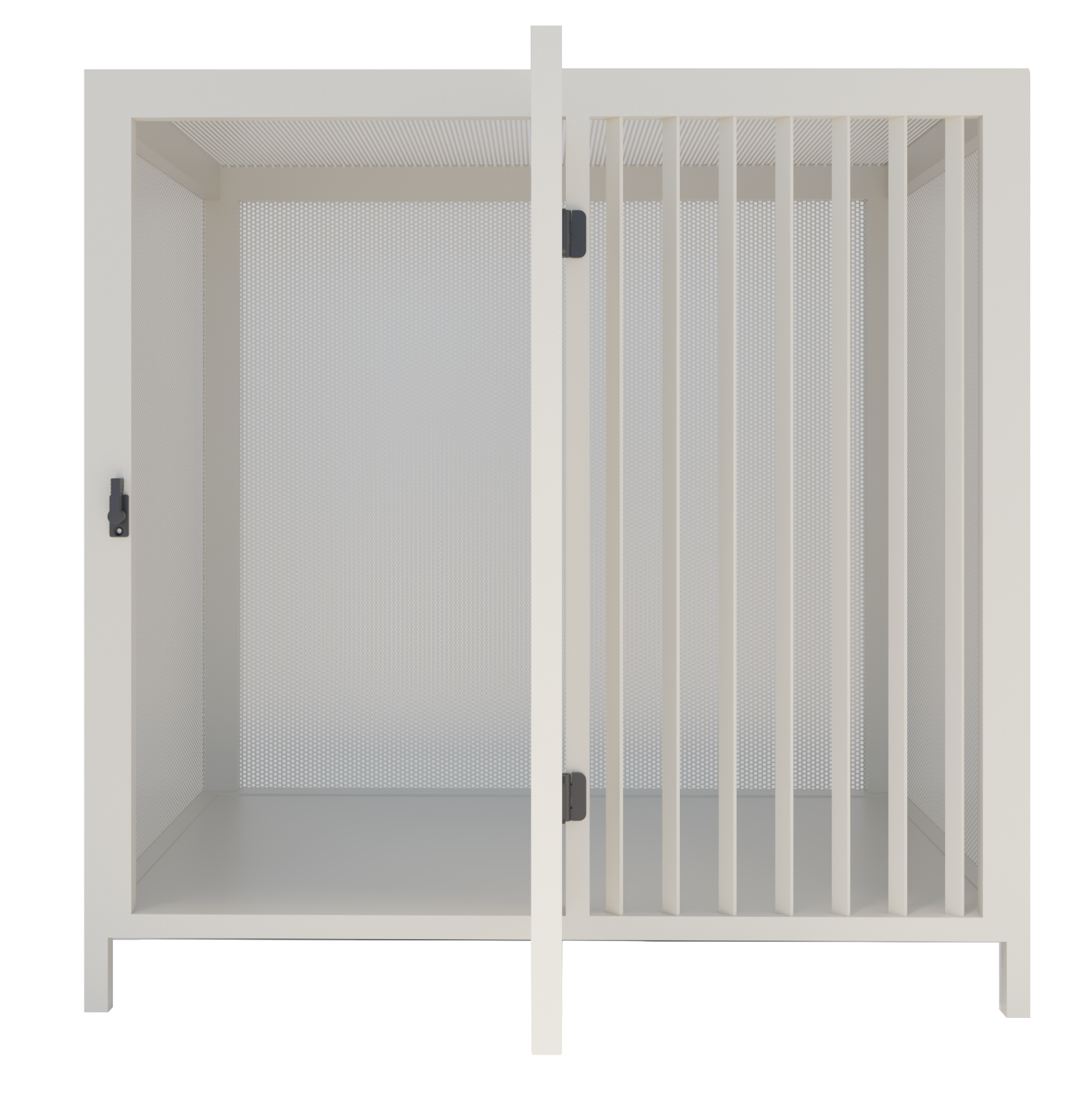 Indoor kennel per cani Nordic Bianco