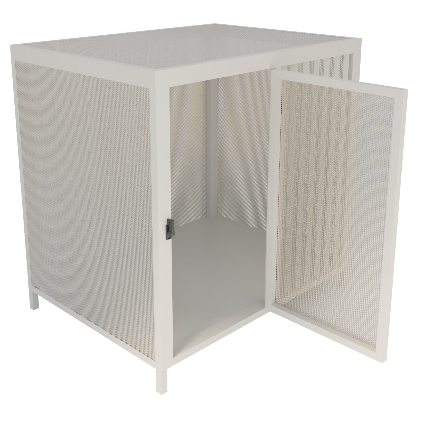 Indoor kennel per cani Nordic Bianco