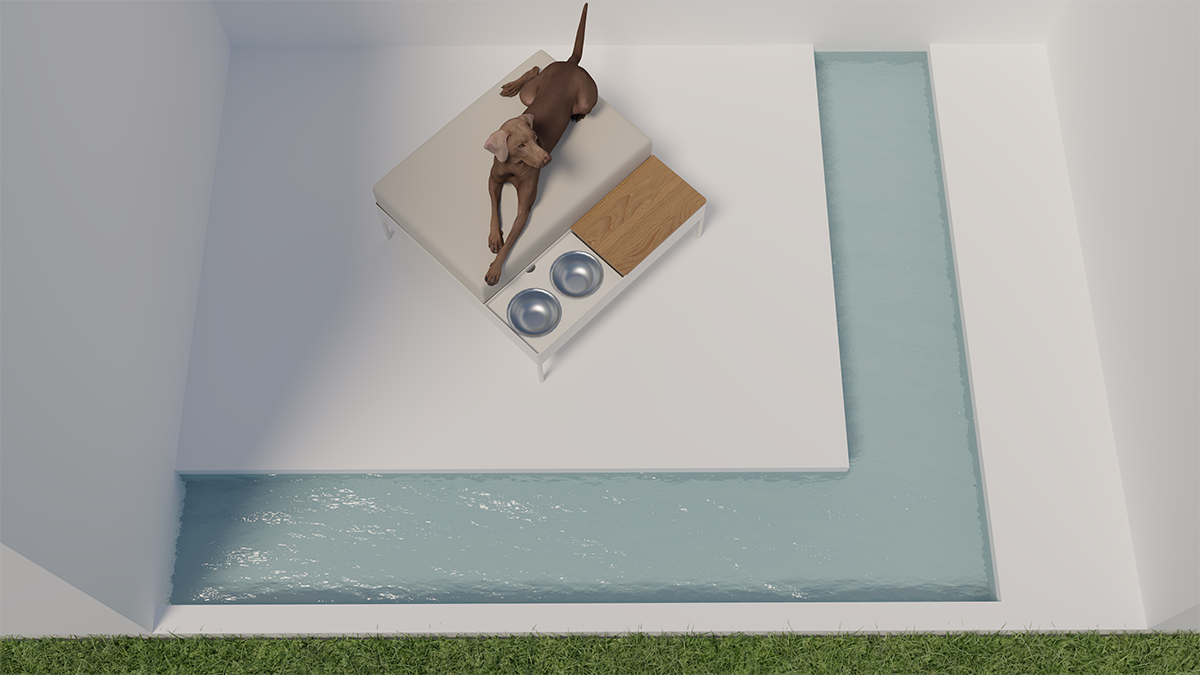 Letto per cani Daybed Plus Made in Italy