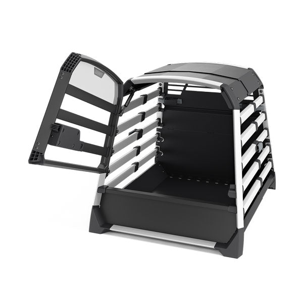 Trasportino in alluminio thule allax compact per bauli con gradino