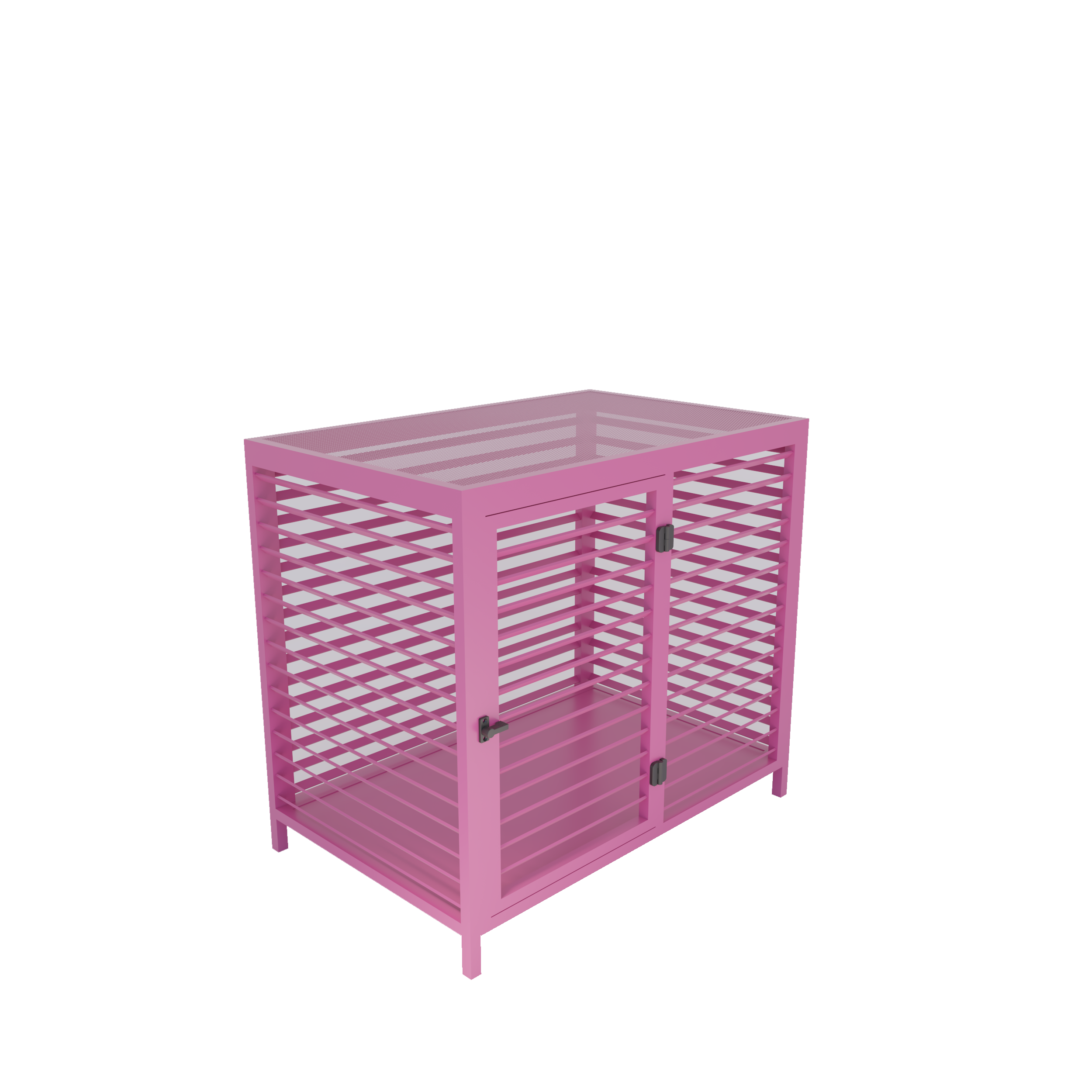 Indoor kennel per cani Made in Italy color Magenta 4010
