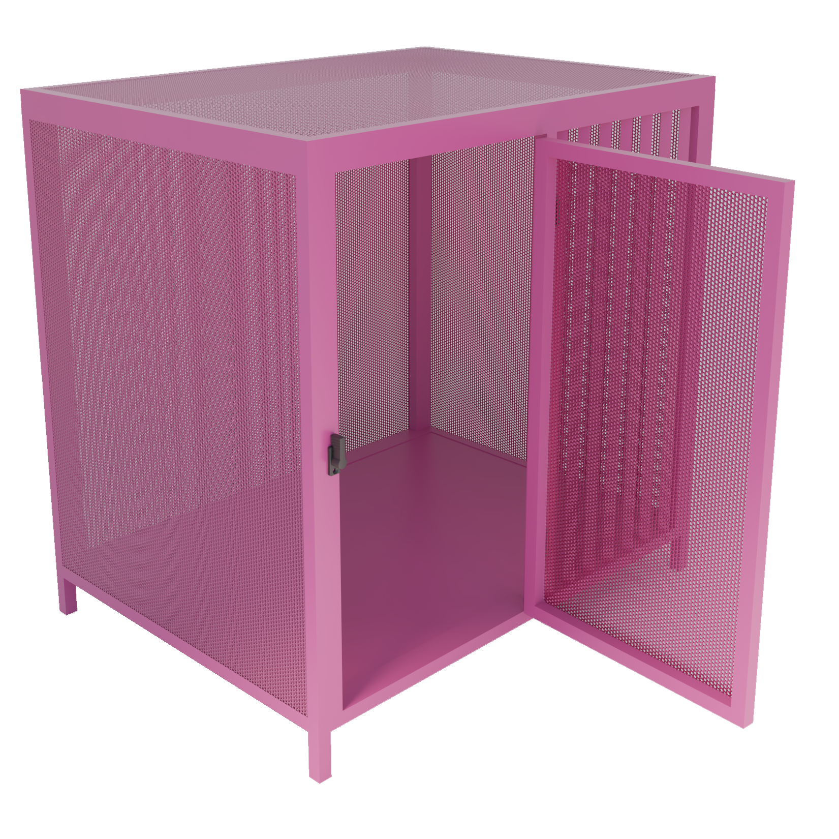 Indoor kennel per cani Made in Italy color Magenta 4010
