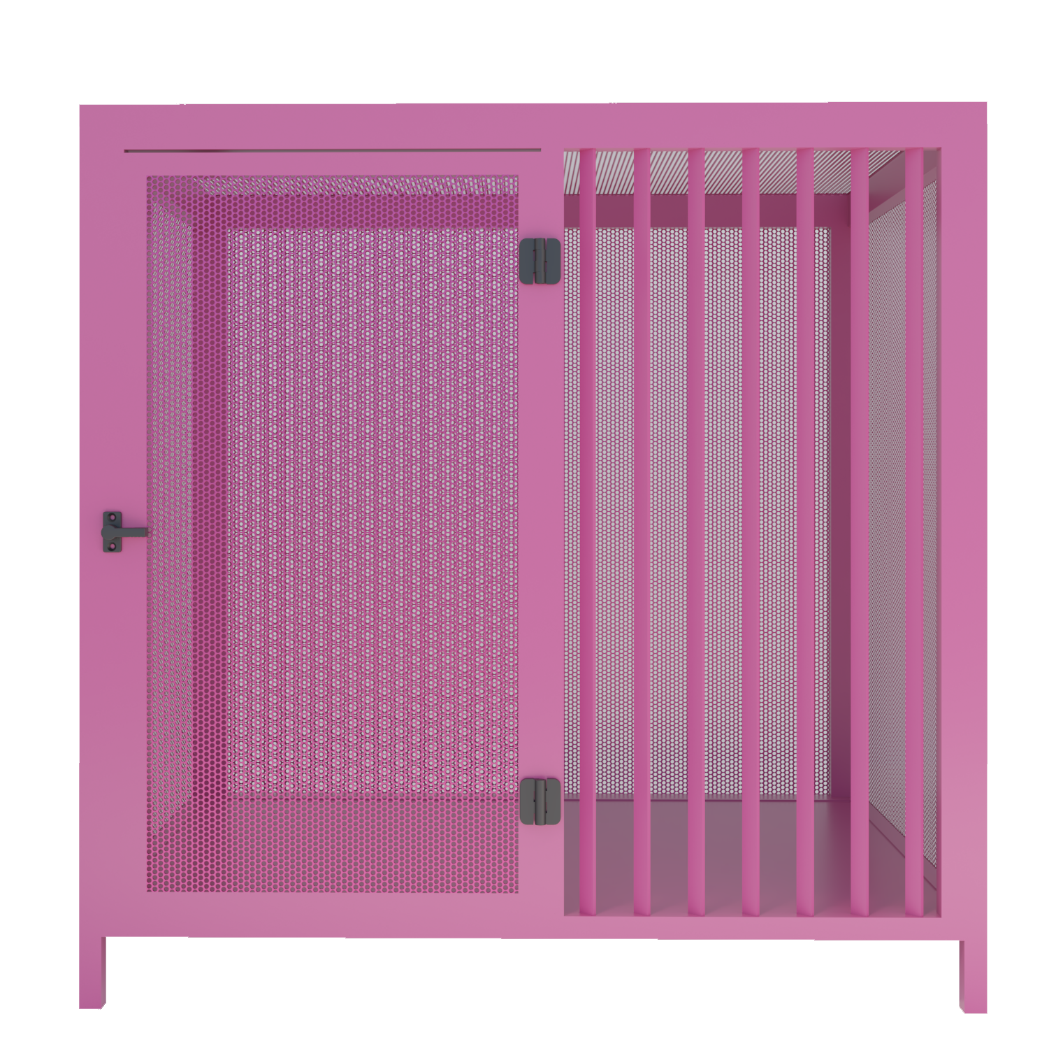 Indoor kennel per cani Made in Italy color Magenta 4010