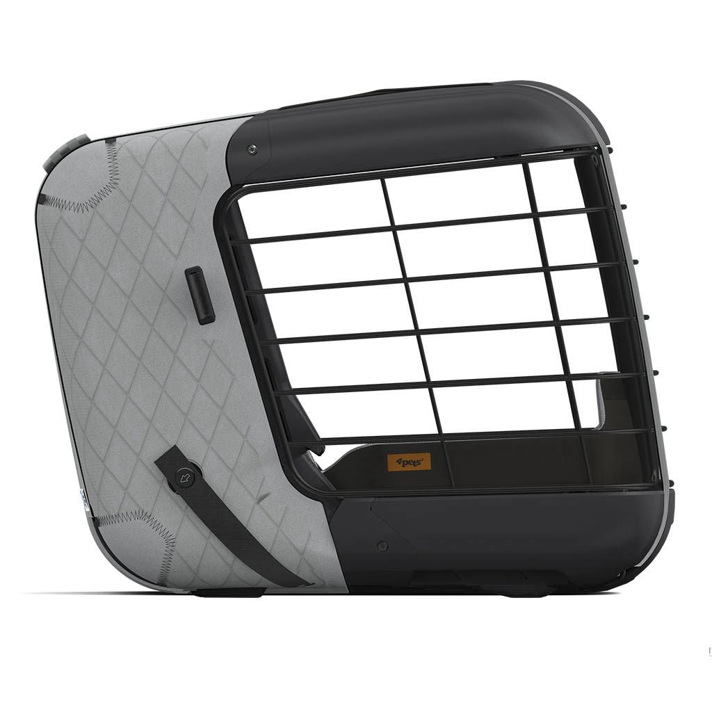 Trasportino per cani da sedile cool grey