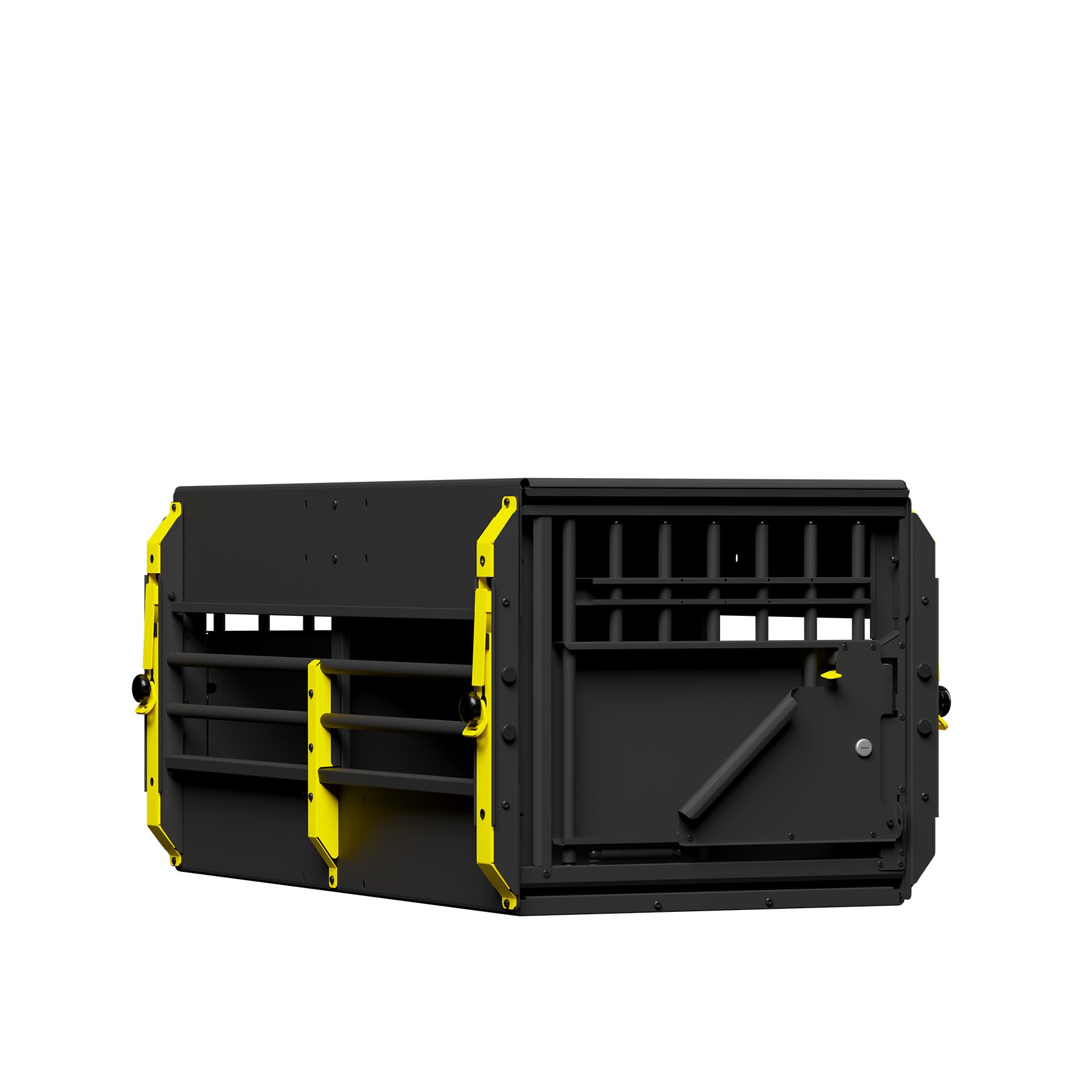 Trasportino cani furgone multicage doppio