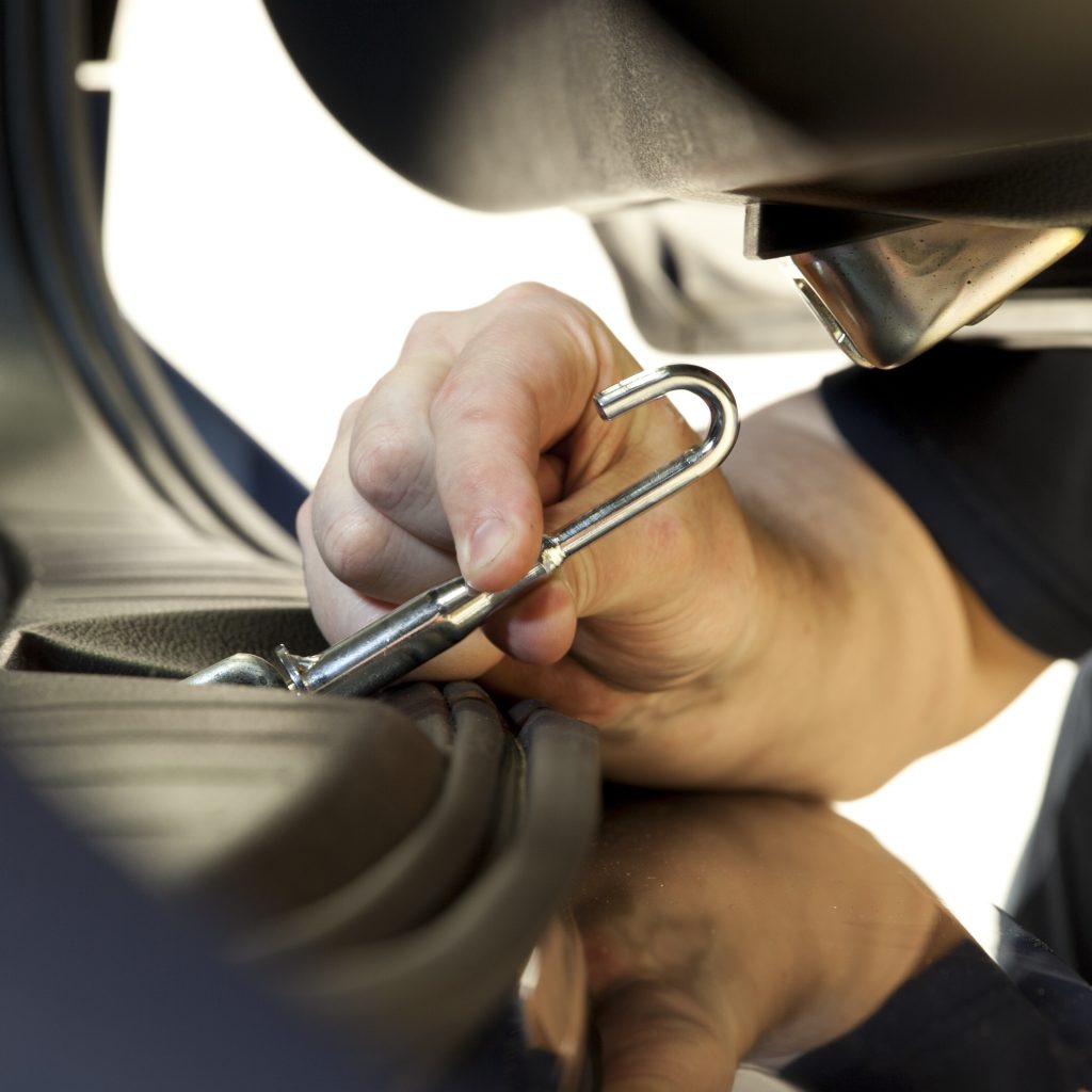 Gancio per baule auto cani mim