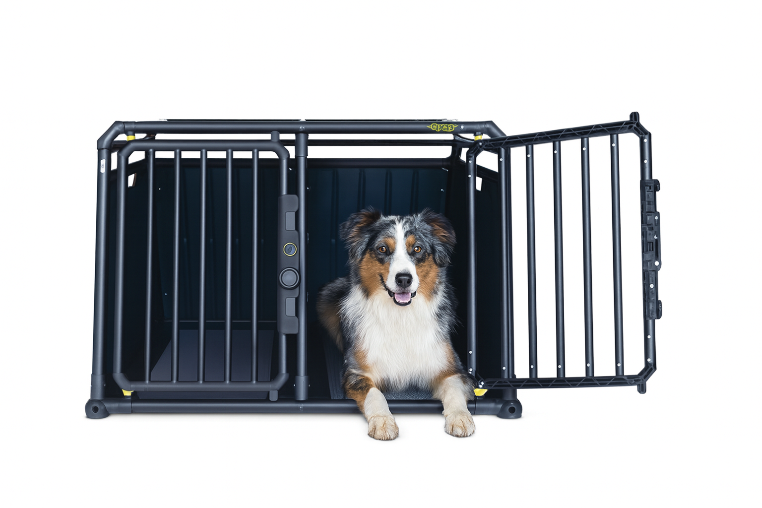 Trasportino auto doppio cani Pro 22 noir