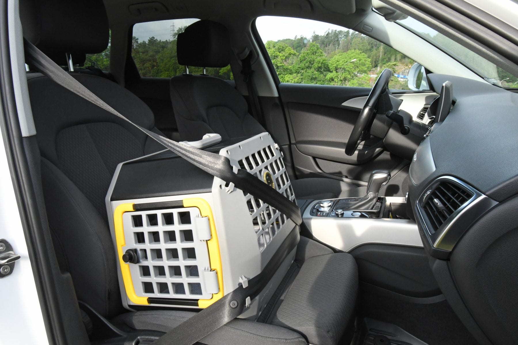 Trasportino per cani taglia mini medium grey