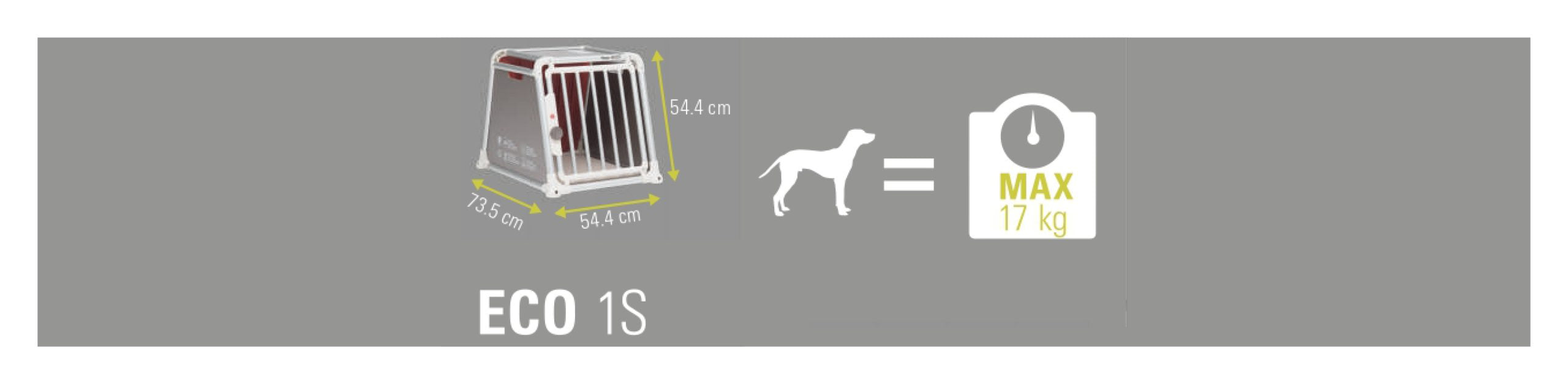Trasportino per cani auto taglia piccola Eco 1 new