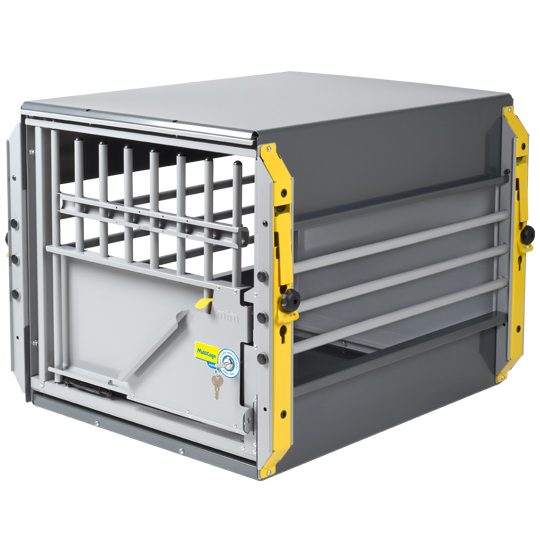 Trasportino cani da furgone multicage singolo