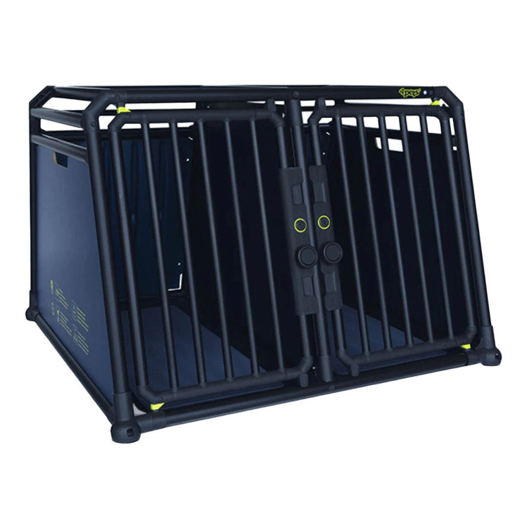 Trasportino auto doppio cani Pro 22 noir