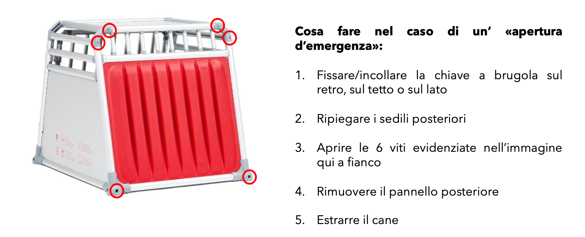 Trasportino per auto Pro 1 noir taglia piccola