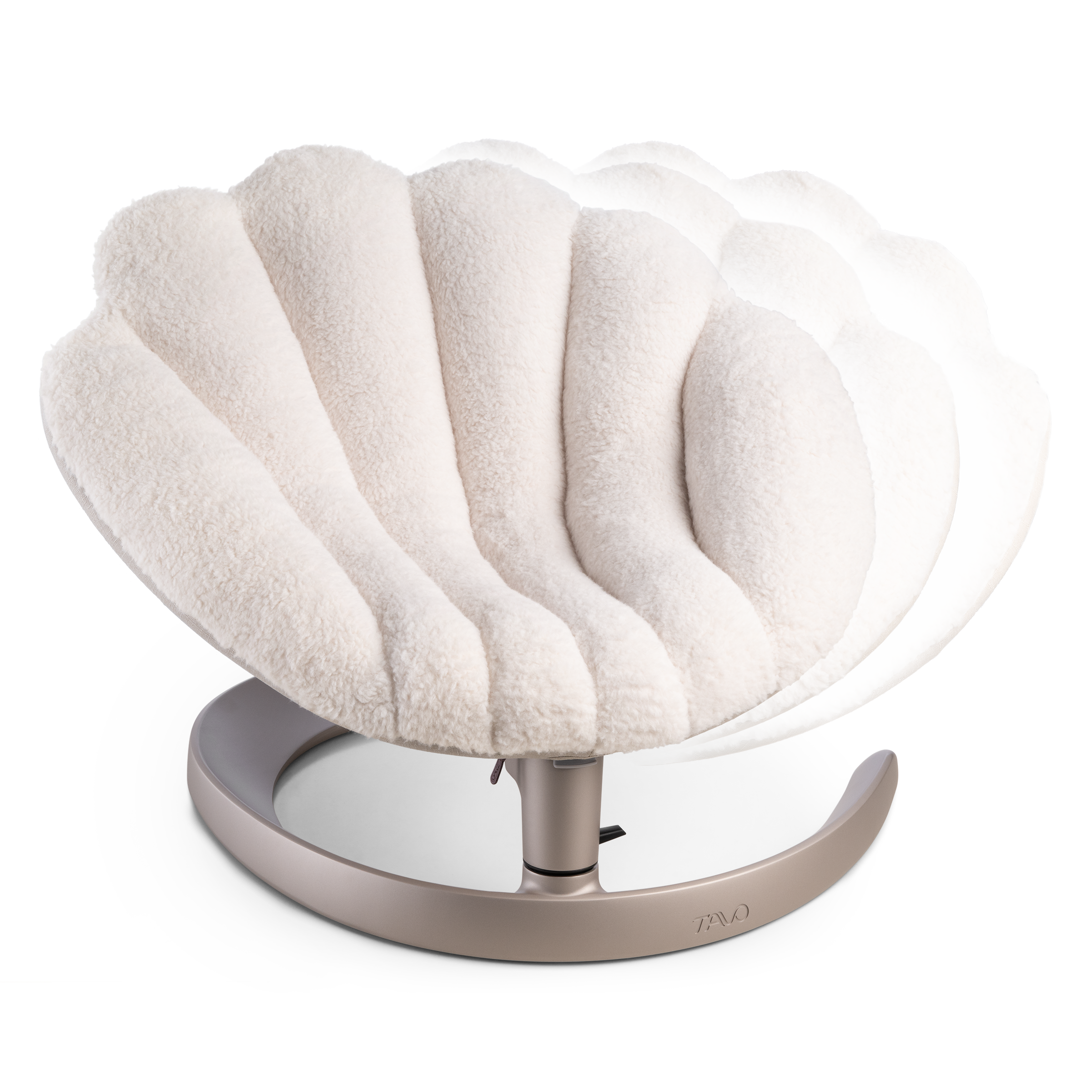 Cuccia Oscillante Shell per Cani