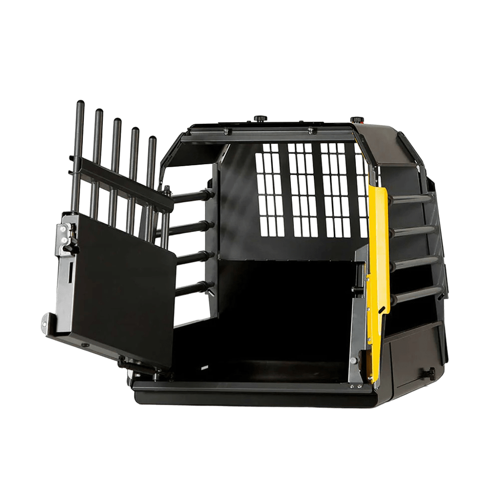 Trasportino per cani omologato acciaio Vario cage Singolo