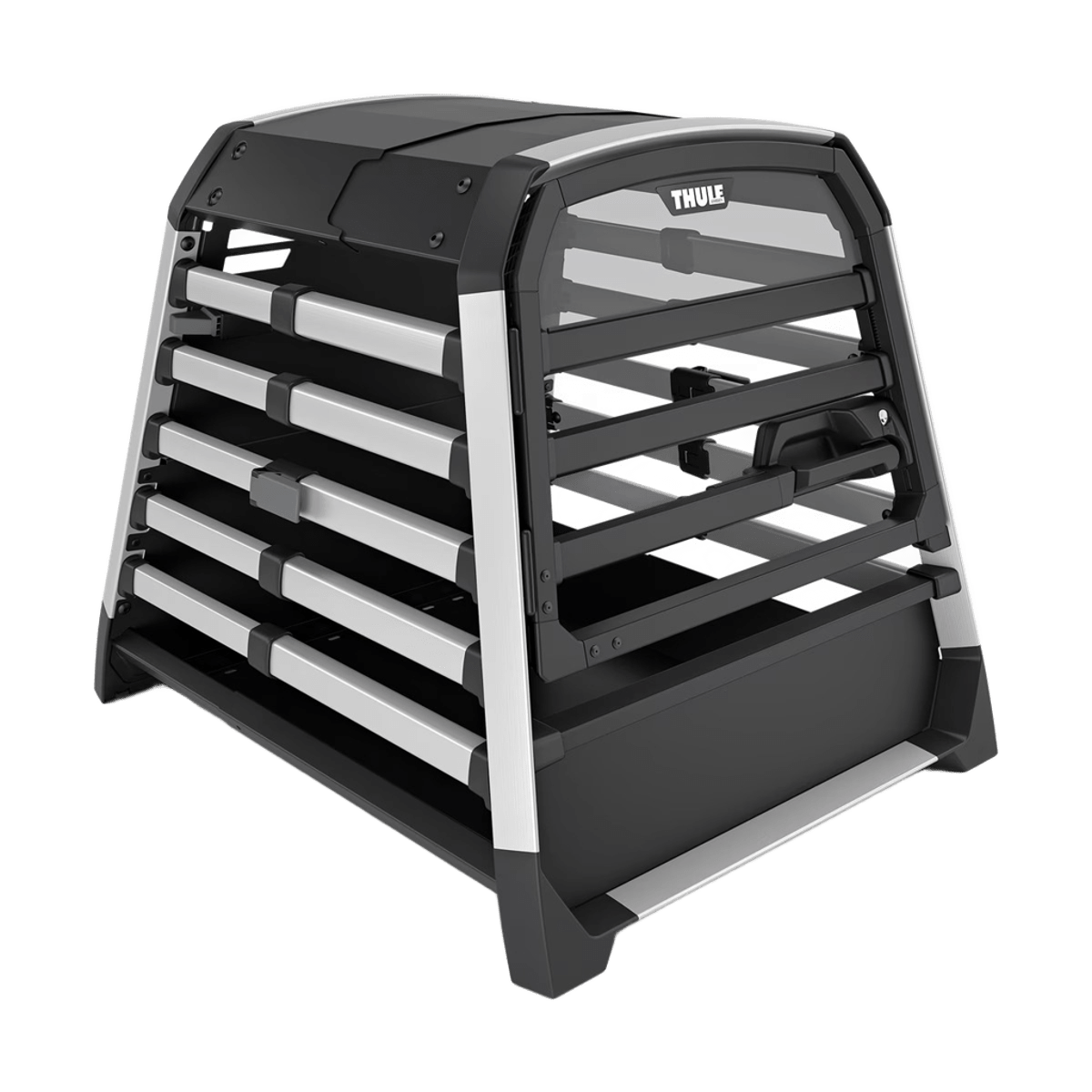 Trasportino in alluminio thule allax compact per bauli con gradino